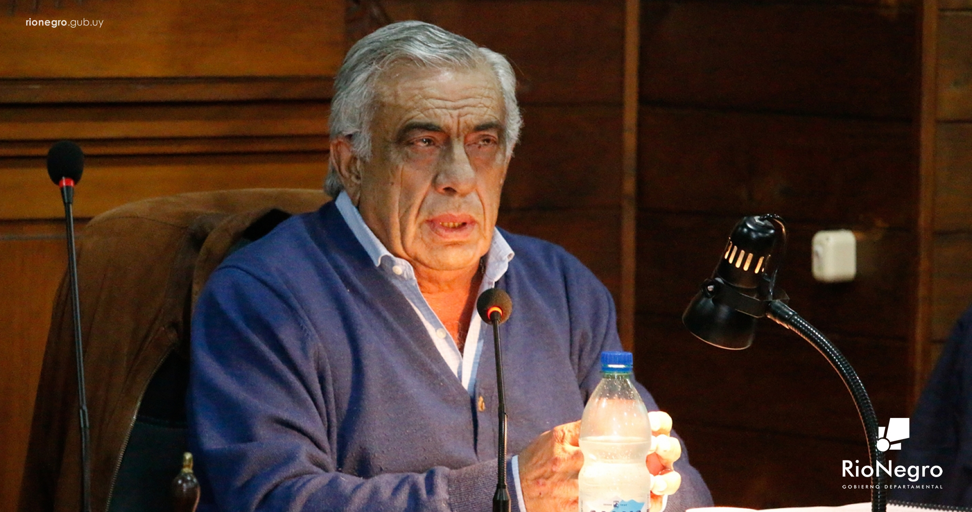 Dr Omar Lafluf Intendente de Río Negro - El Intendente concurrió a la Junta Departamental