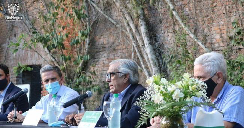 El Intendente de Río Negro participó de la ceremonia por el 20° aniversario de la Reserva M'Bopicuá